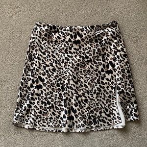 Princess Polly cheetah skirt